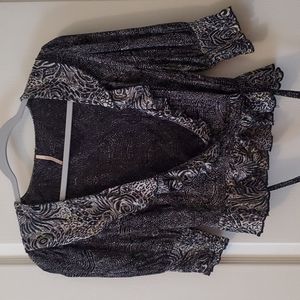 Free People wrap crop top